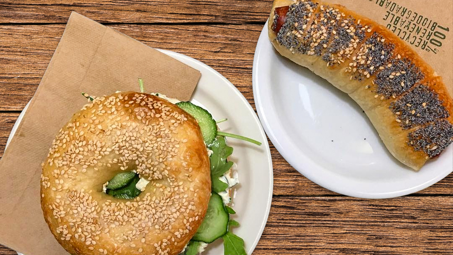 Een echte bagel van Better Bagels